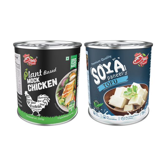 Chicken and tofu