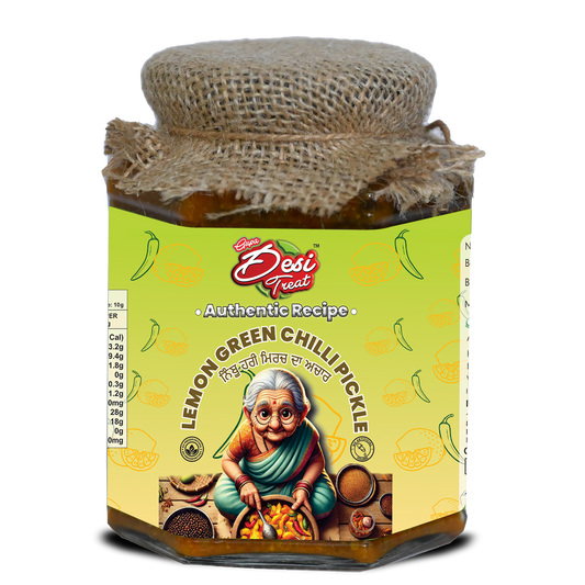 Lemon Green Chilli Pickle