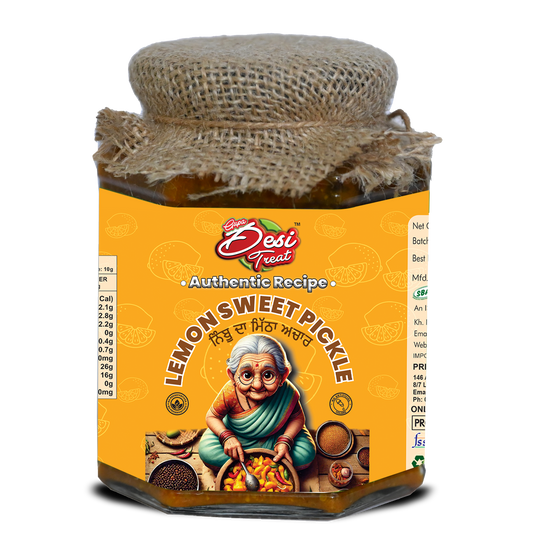 Lemon Sweet Pickle