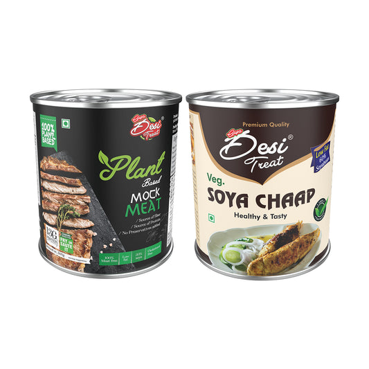 Plant based meat and Soya chaap