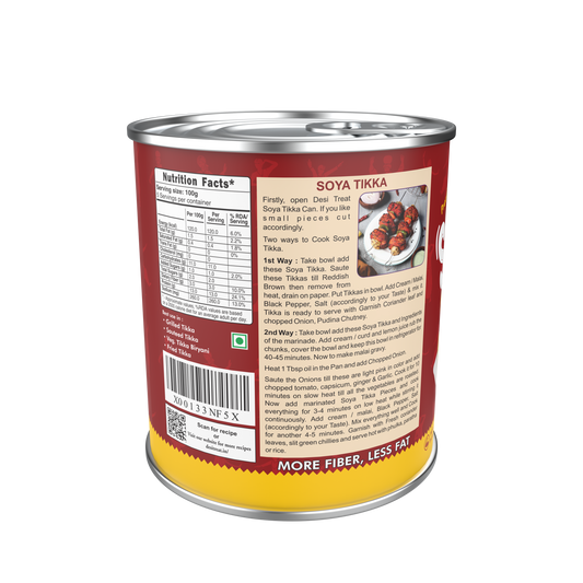 Soya Tikka Punjabi Masala