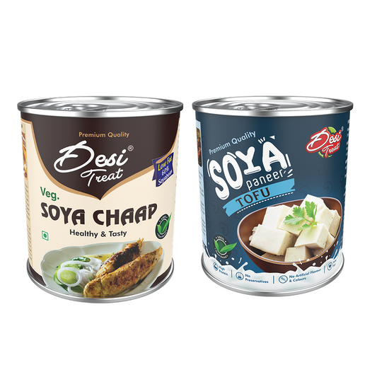 Tofu and soya Chaap