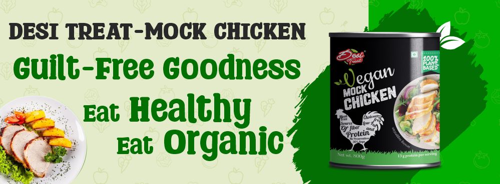 Mock Chicken: The Plant-Based Chicken and  Chicken Alternative