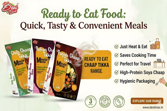 Ready to eat Food by Minute menu