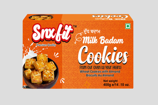 Milk Badam Cookies