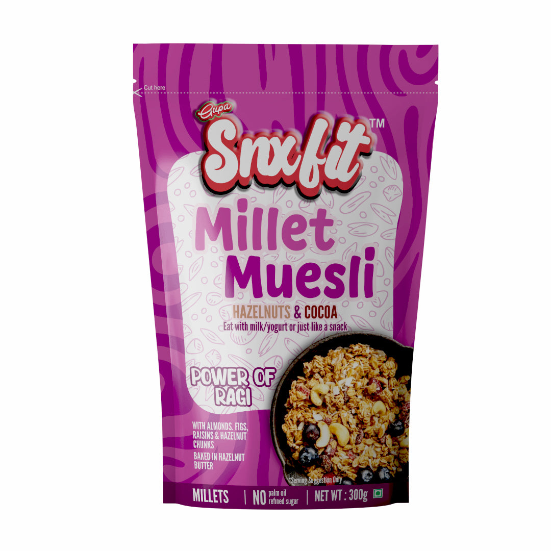 Millet Muesli (Hazelnuts & Cocoa)