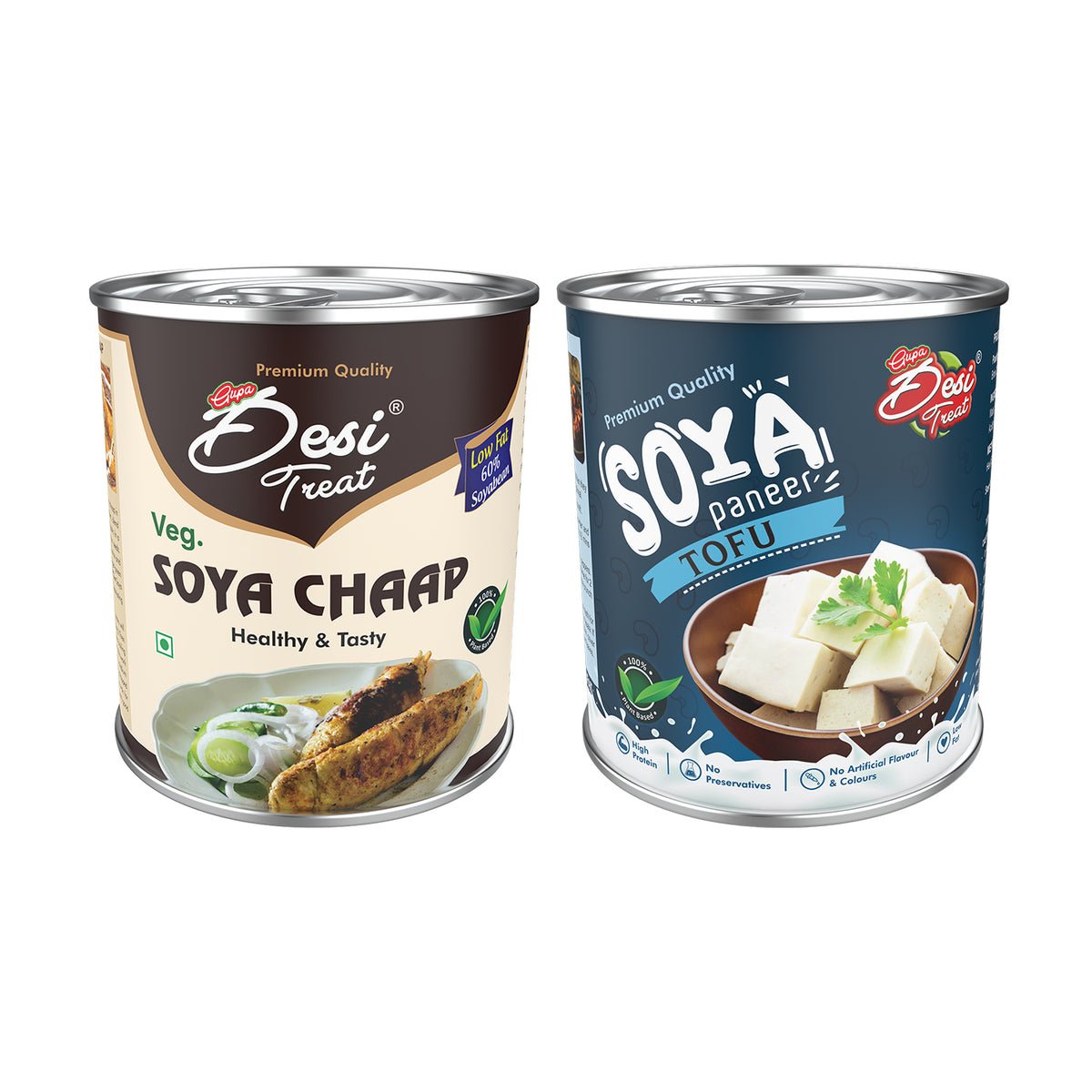 Tofu and soya Chaap
