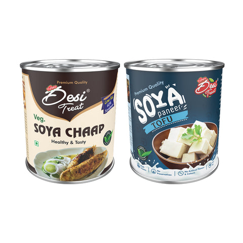 Tofu and soya Chaap